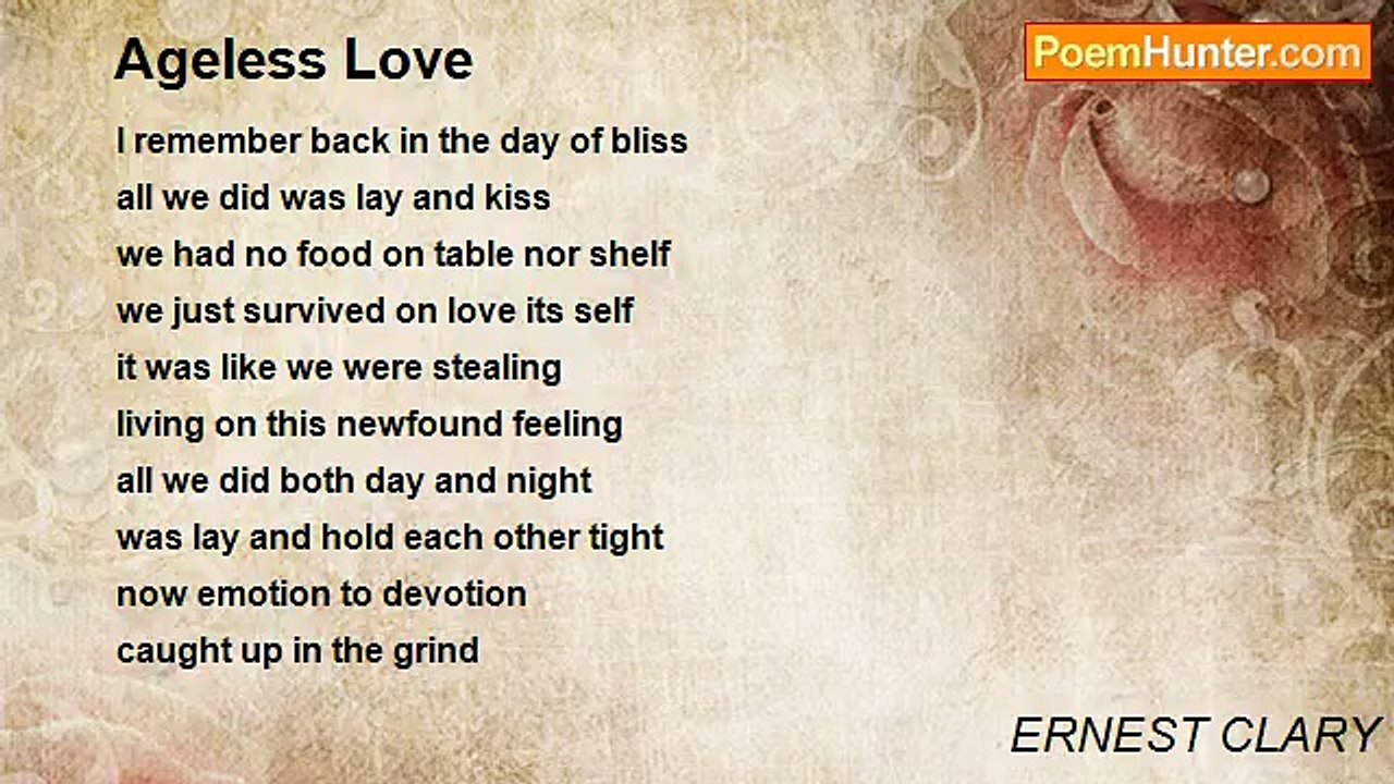 ERNEST CLARY - Ageless Love