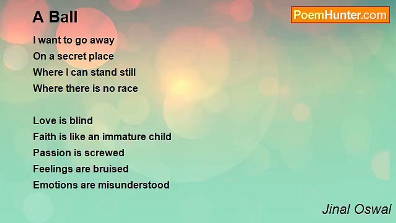 Jinal Oswal - A Ball