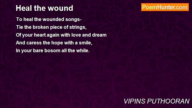 VIPINS PUTHOORAN - Heal the wound