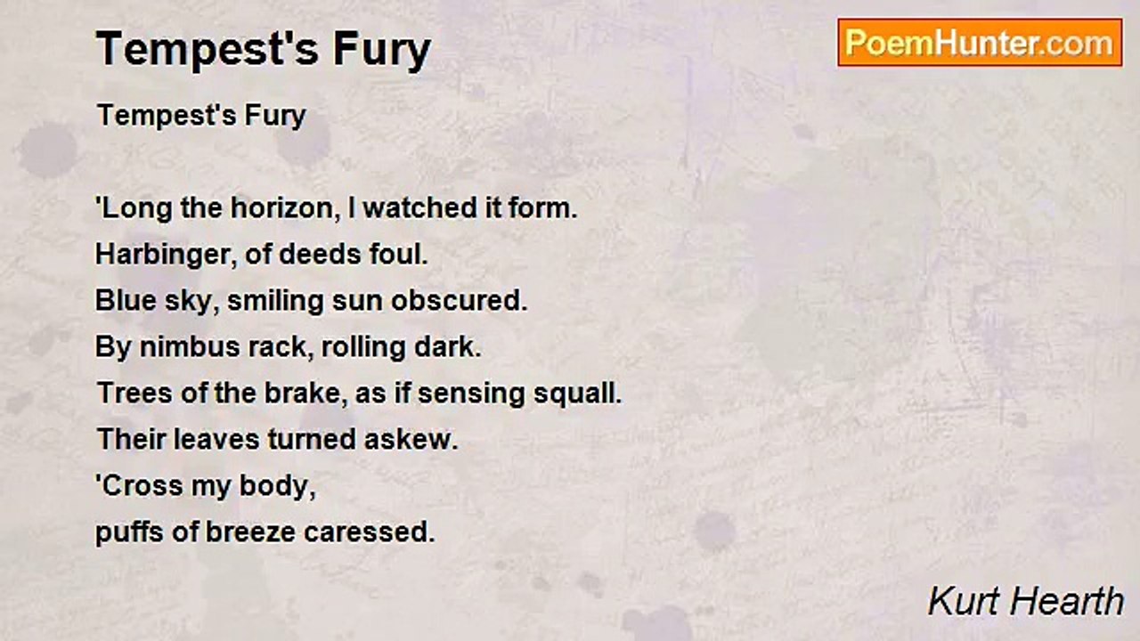Kurt Hearth - Tempest's Fury