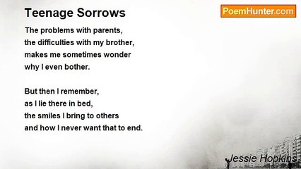 Jessie Hopkins - Teenage Sorrows