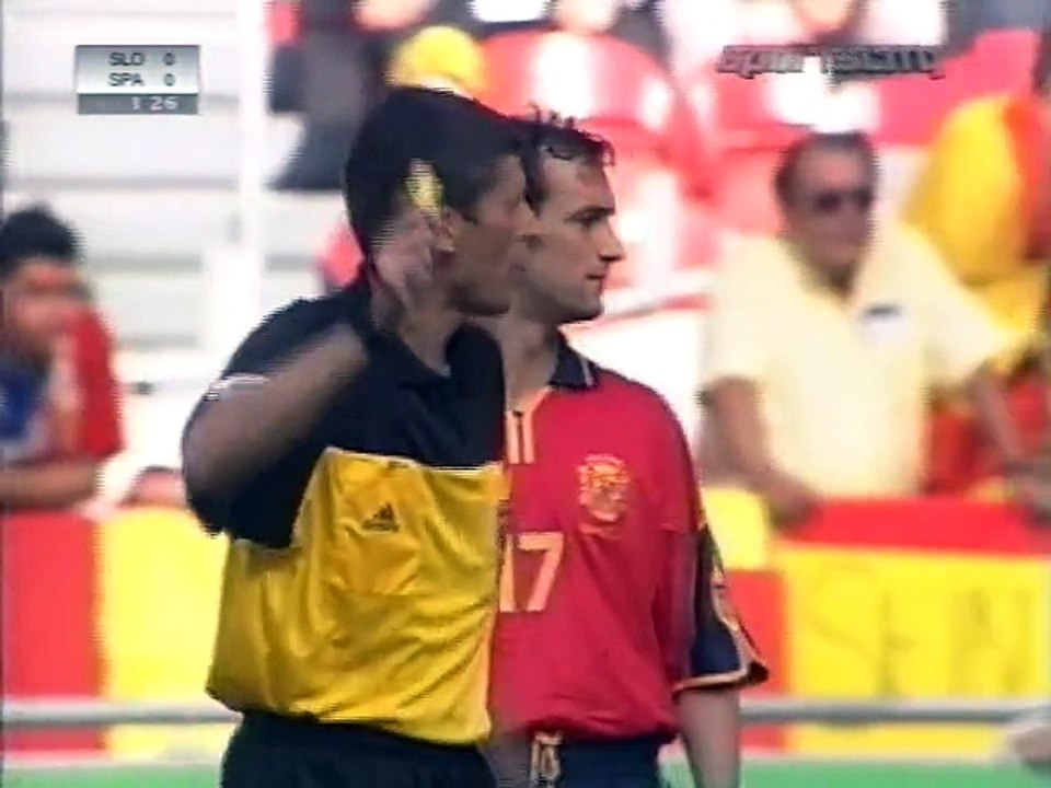 UEFA EURO 2000 Group C Day 2 - Slovenia vs Spain
