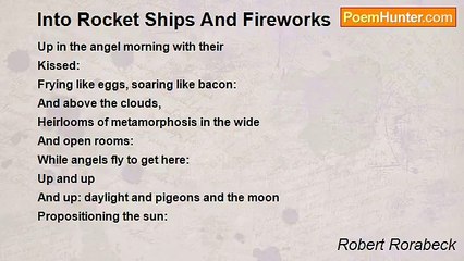 Robert Rorabeck - Into Rocket Ships And Fireworks