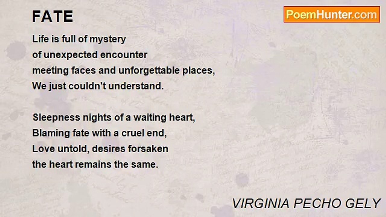 VIRGINIA PECHO GELY - FATE
