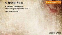 Jacqui Broad - A Special Place