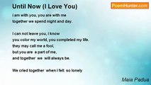Maia Padua - Until Now (I Love You)