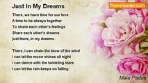 Maia Padua - Just In My Dreams