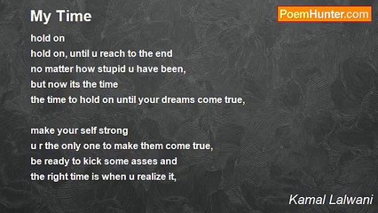 Kamal Lalwani - My Time