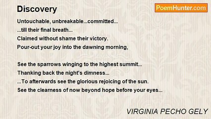 VIRGINIA PECHO GELY - Discovery