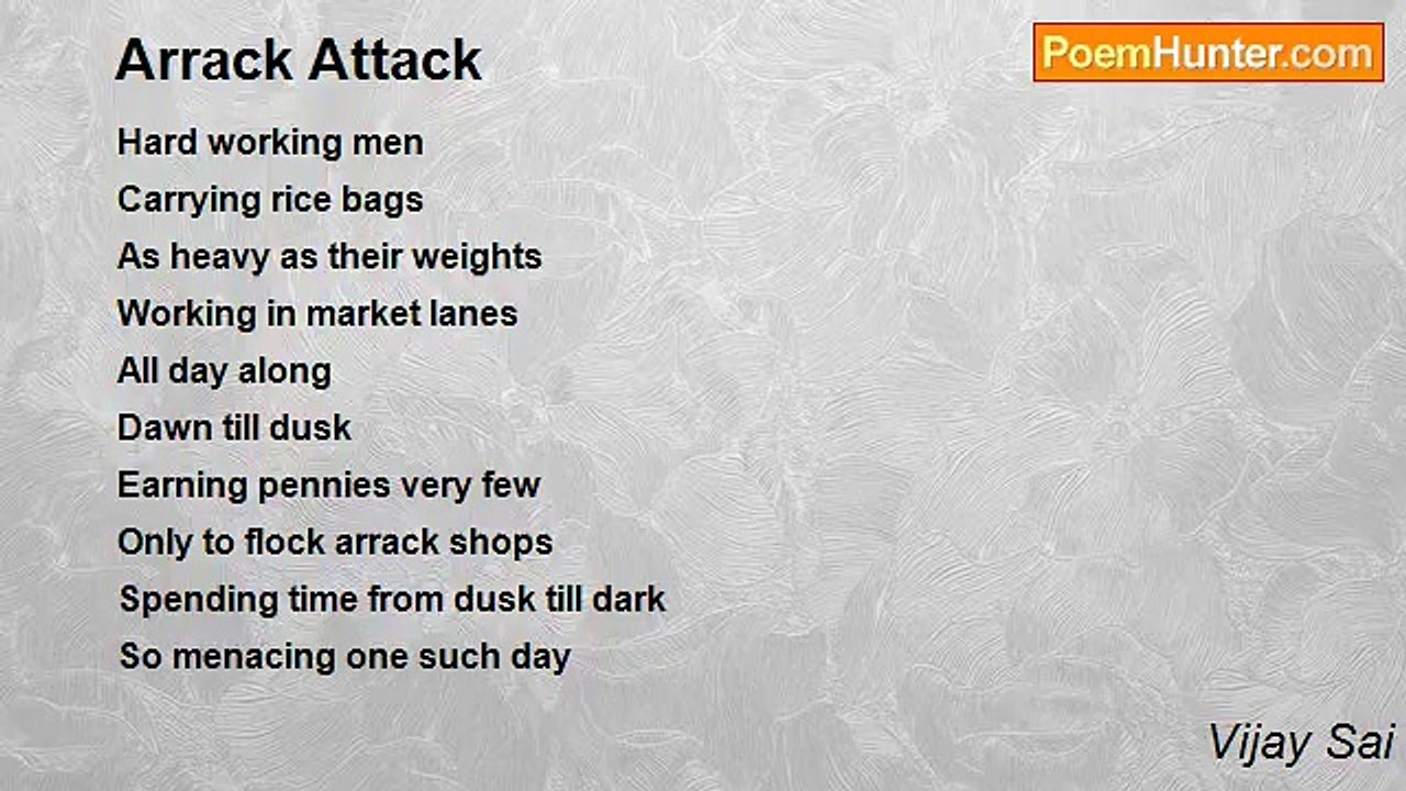 Vijay Sai - Arrack Attack