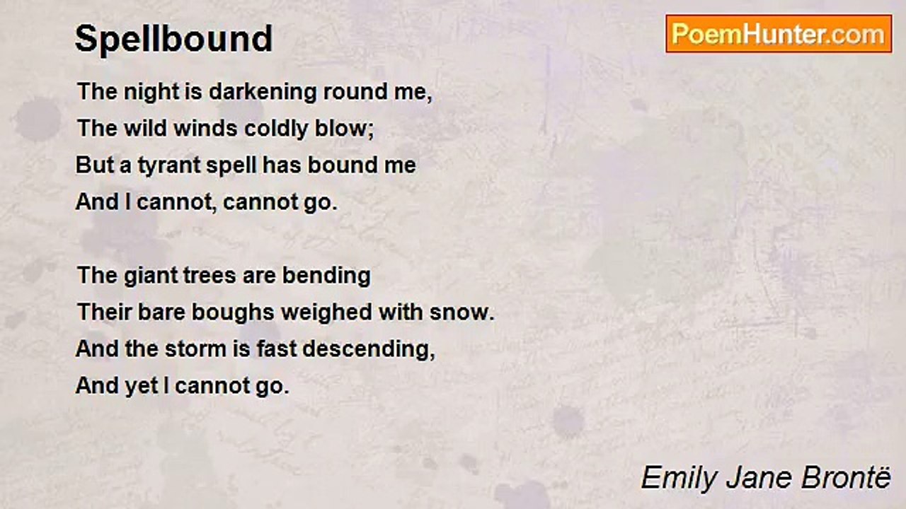 Emily Jane Brontë - Spellbound