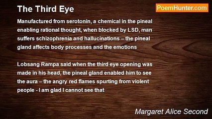 Margaret Alice Second - The Third Eye