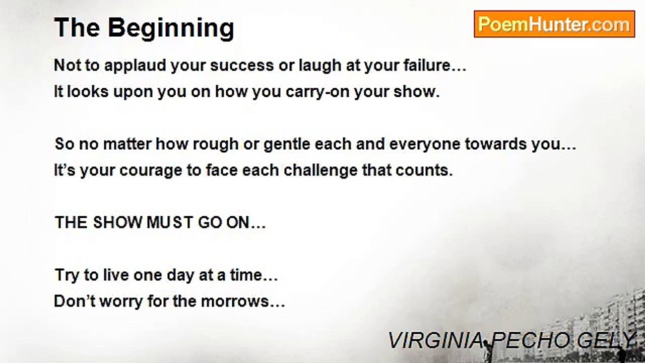 VIRGINIA PECHO GELY - The Beginning