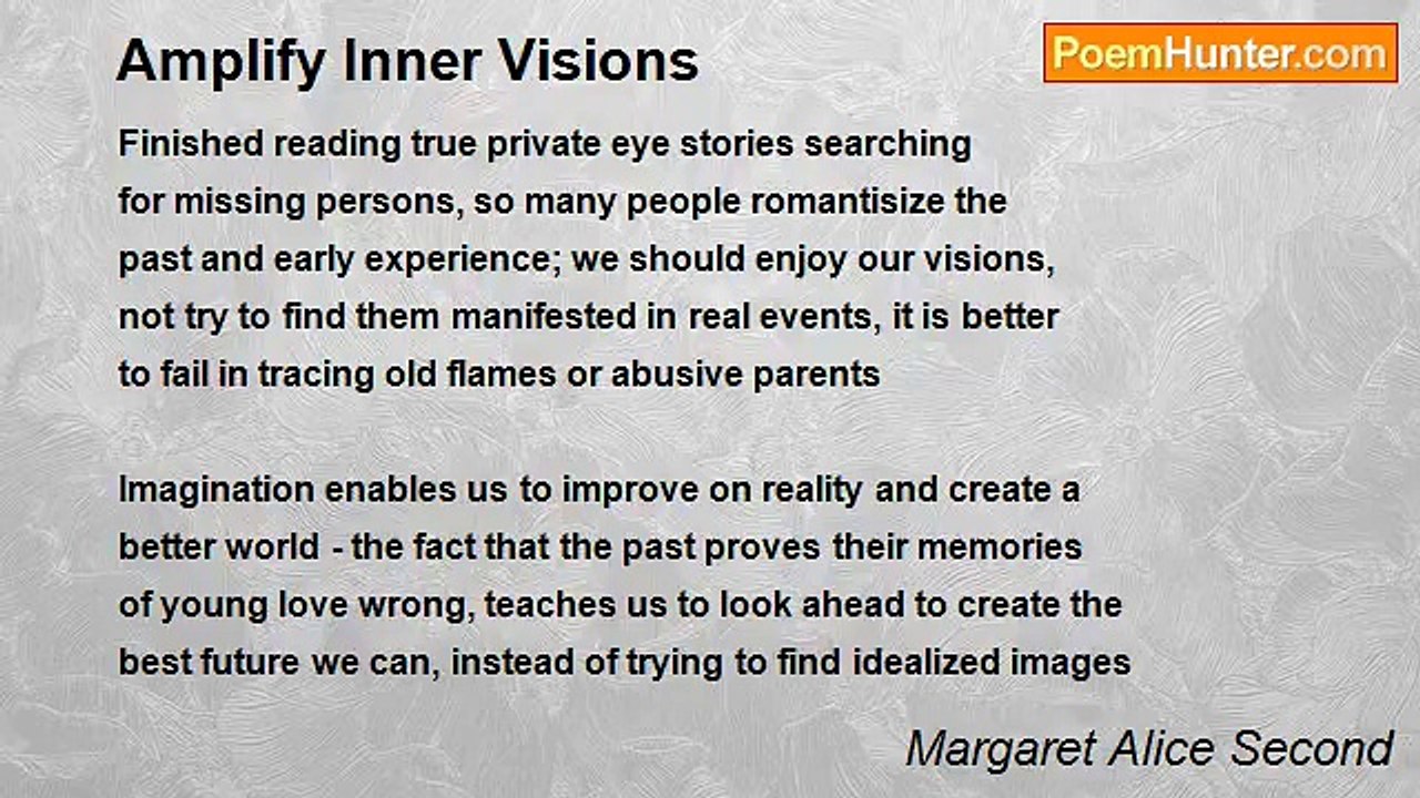 Margaret Alice Second - Amplify Inner Visions