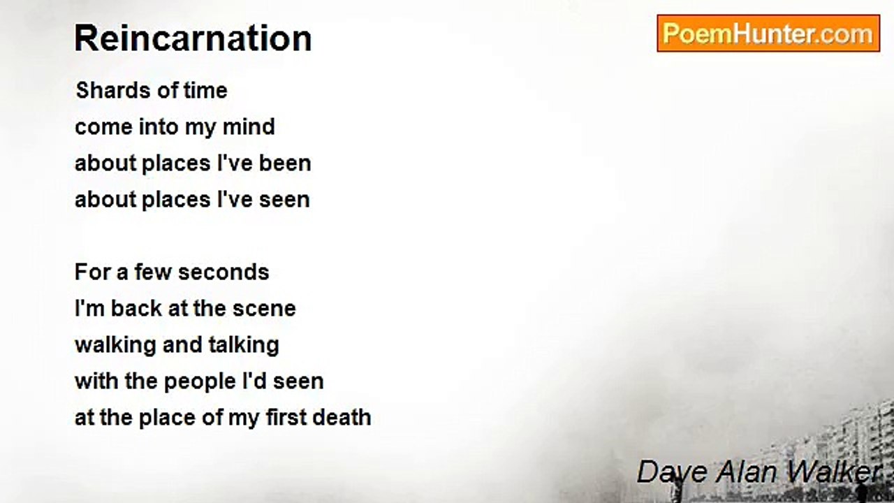 Dave Alan Walker - Reincarnation