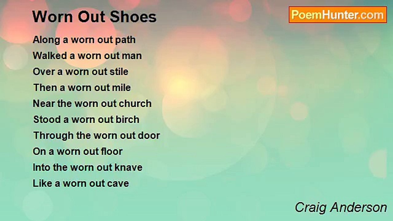 Craig Anderson - Worn Out Shoes