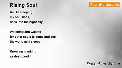 Dave Alan Walker - Rising Soul