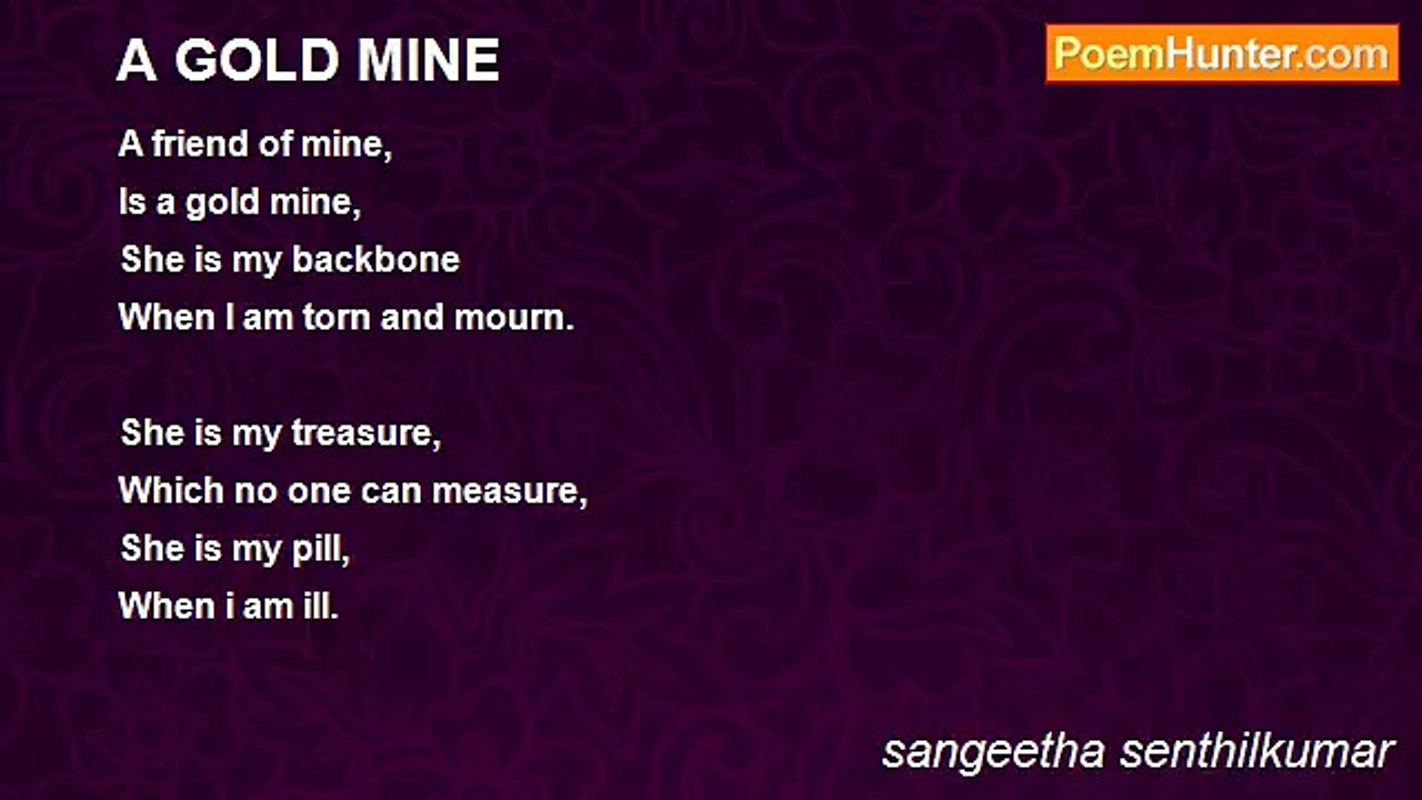 sangeetha senthilkumar - A GOLD MINE