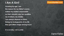 Sajna Kailas - I Am A Girl!