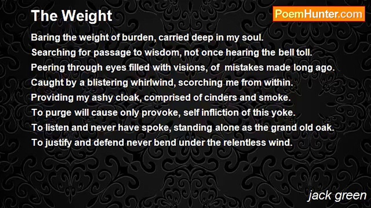 jack green - The Weight