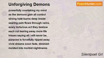 Silentpoet Grl - Unforgiving Demons