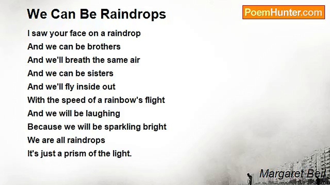 Margaret Beil - We Can Be Raindrops