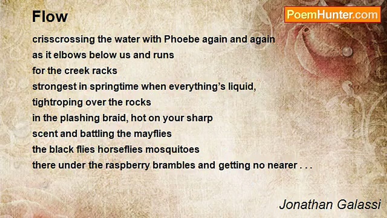 Jonathan Galassi - Flow