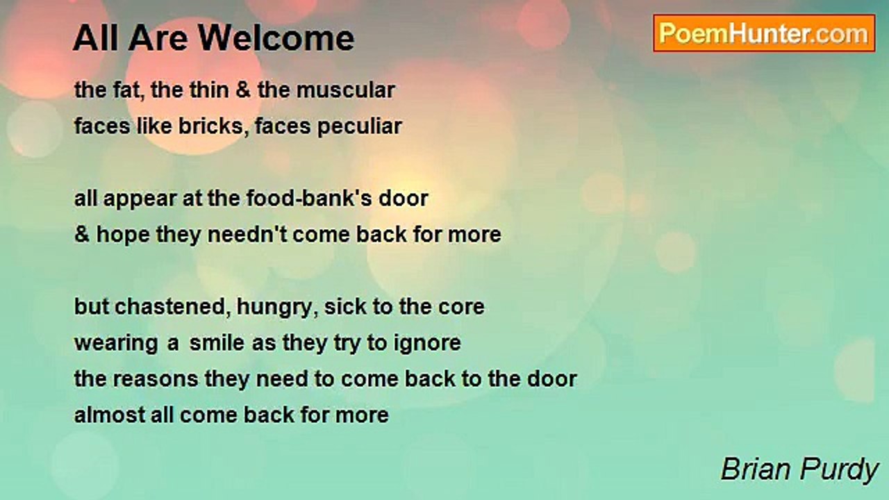 Brian Purdy - All Are Welcome