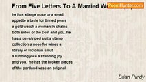 Brian Purdy - From Five Letters To A Married Woman (iii)