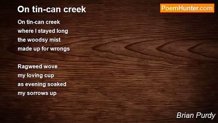 Brian Purdy - On tin-can creek