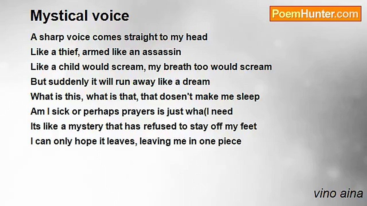 vino aina - Mystical voice