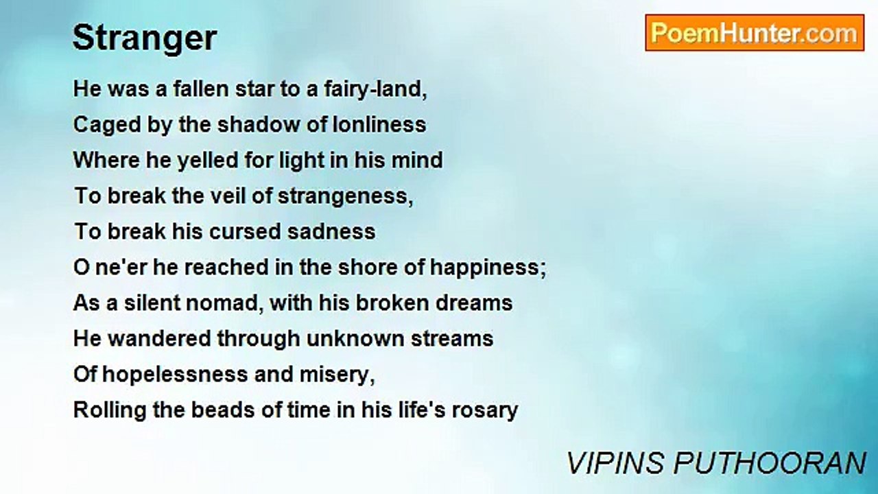 VIPINS PUTHOORAN - Stranger
