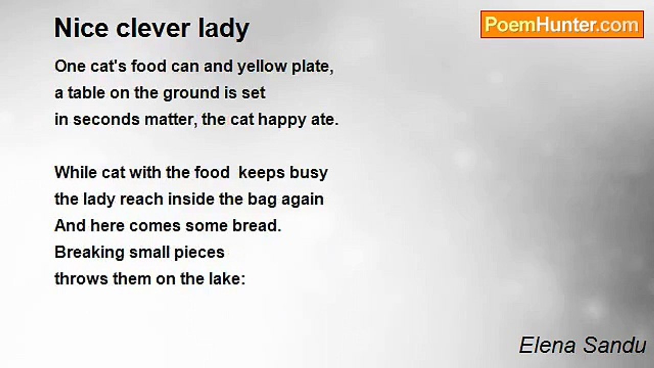 Elena Sandu - Nice clever lady