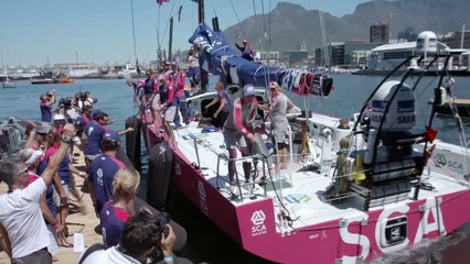 Città del Capo, ecco il lato rosa della Ocean Race