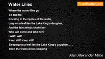 Alan Alexander Milne - Water Lilies