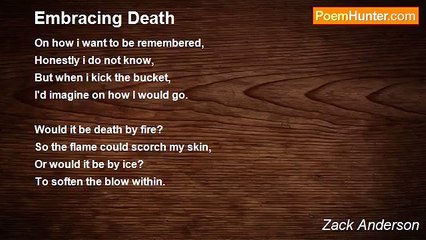 Zack Anderson - Embracing Death
