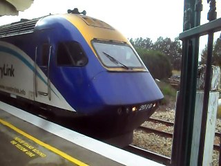 Xpt Train Departing Bathurst