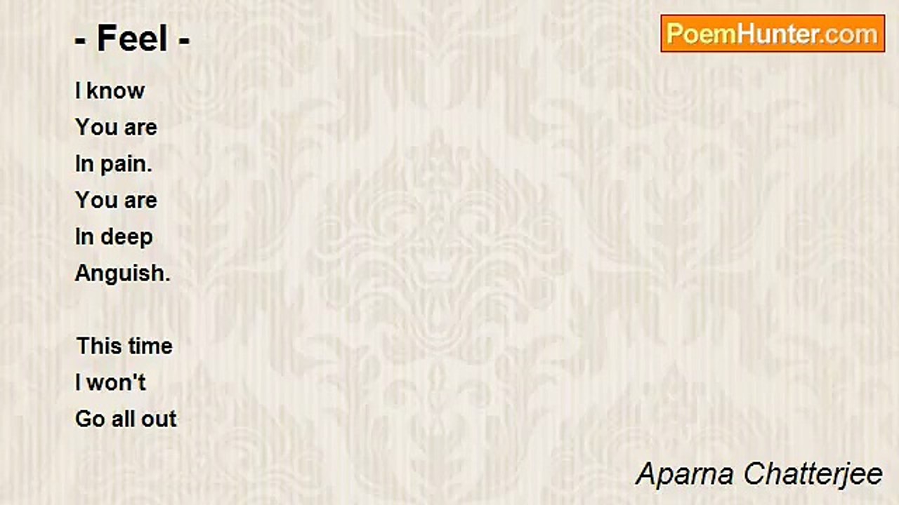 Aparna Chatterjee - - Feel -