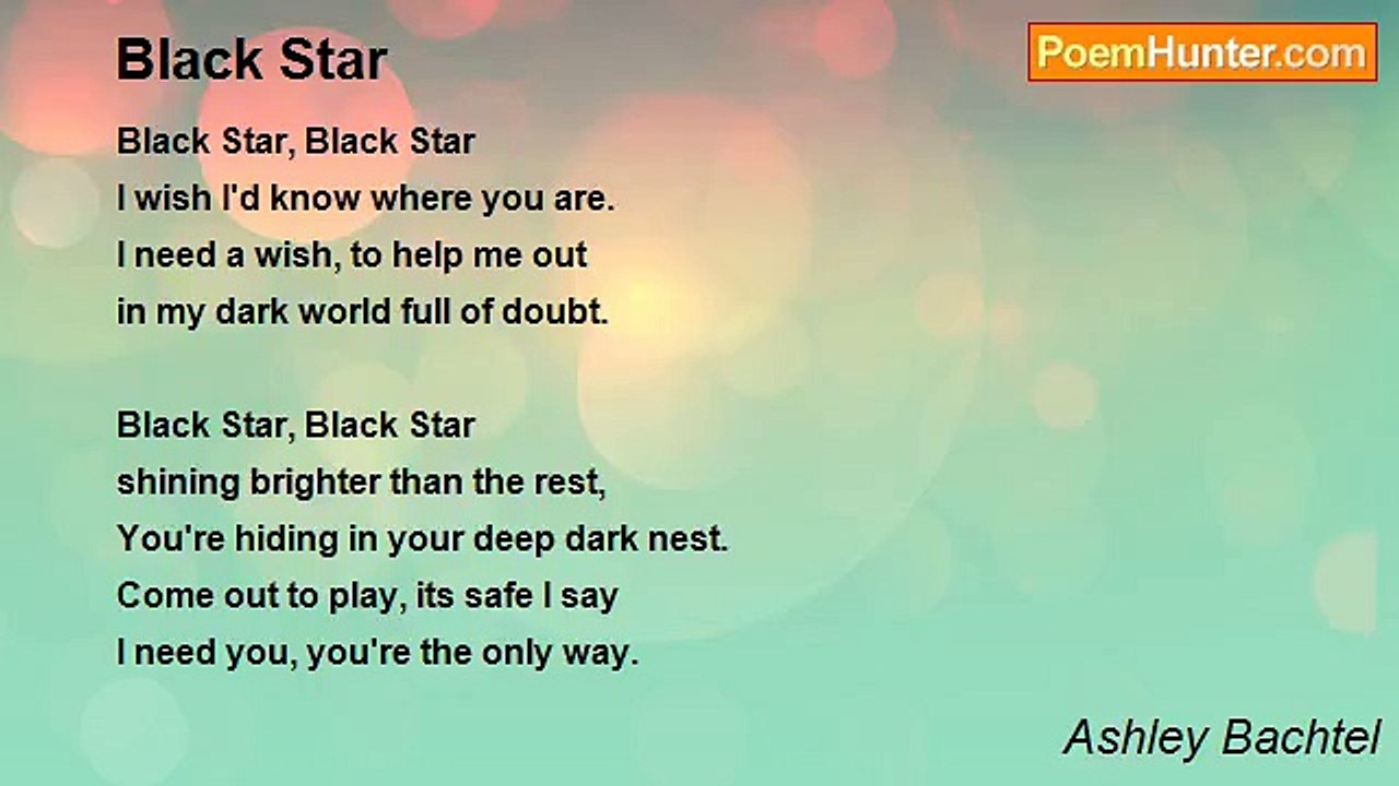 Ashley Bachtel - Black Star