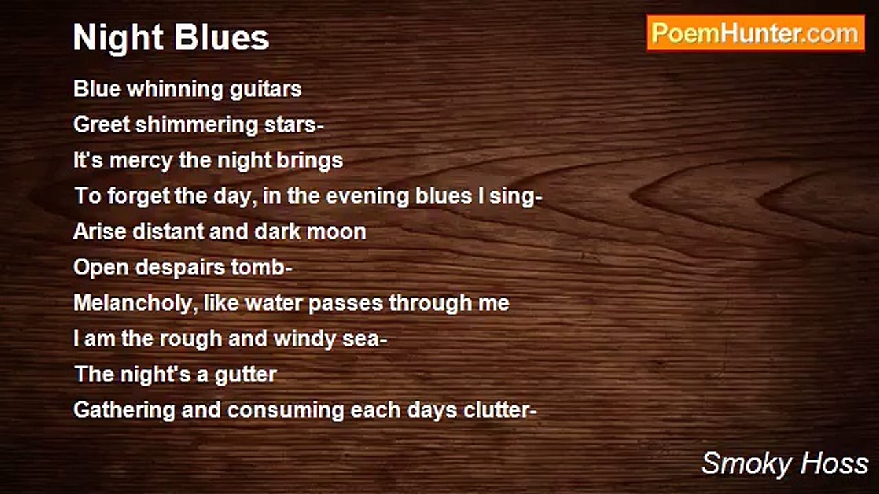 Smoky Hoss - Night Blues