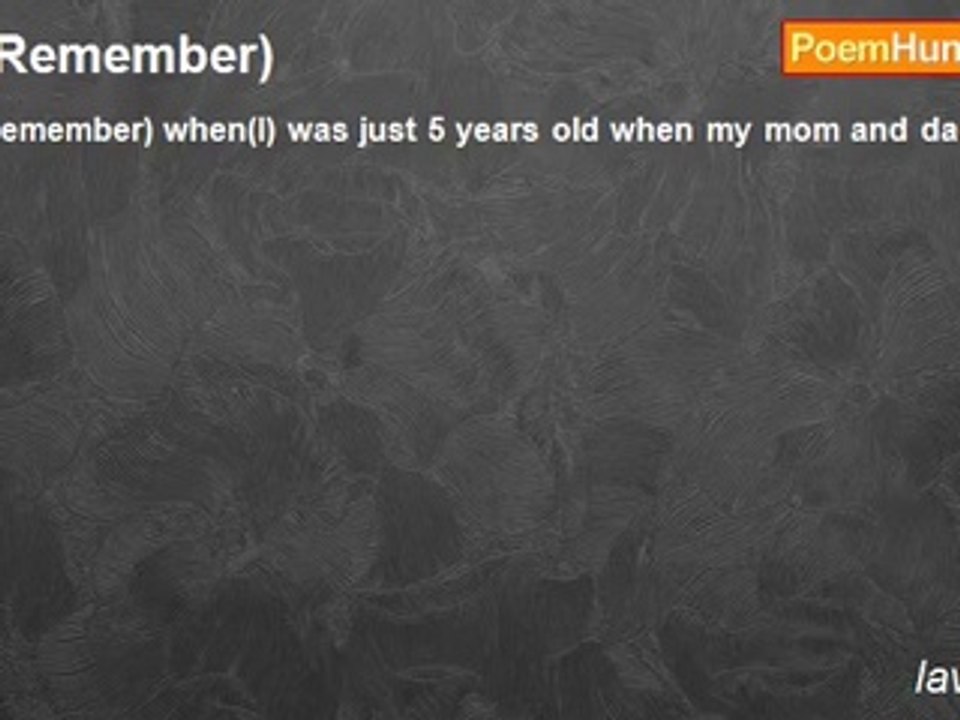 lavion bell - (I Remember)