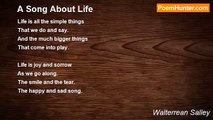 Walterrean Salley - A Song About Life