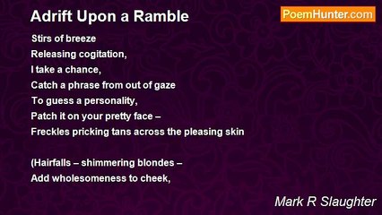 Mark R Slaughter - Adrift Upon a Ramble