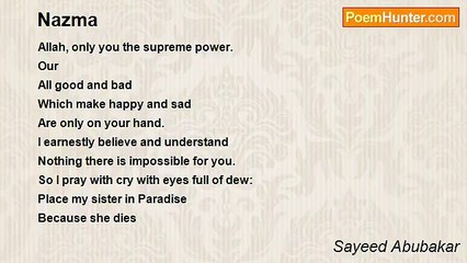 Sayeed Abubakar - Nazma