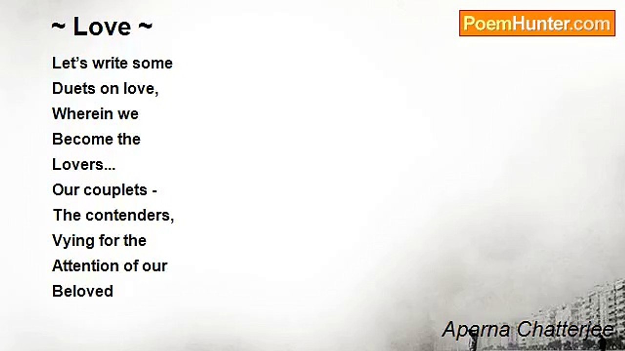Aparna Chatterjee - ~ Love ~