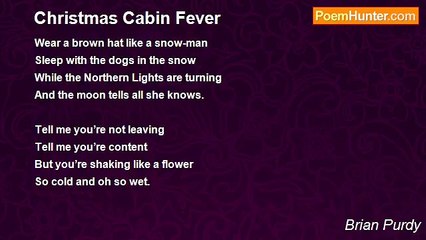 Brian Purdy - Christmas Cabin Fever