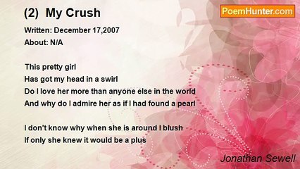Jonathan Sewell - (2) My Crush