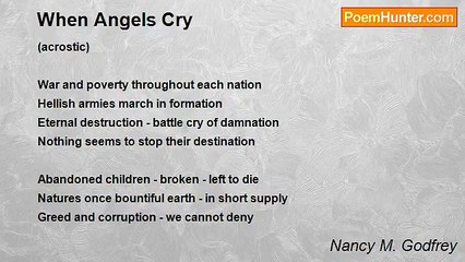 Nancy M. Godfrey - When Angels Cry
