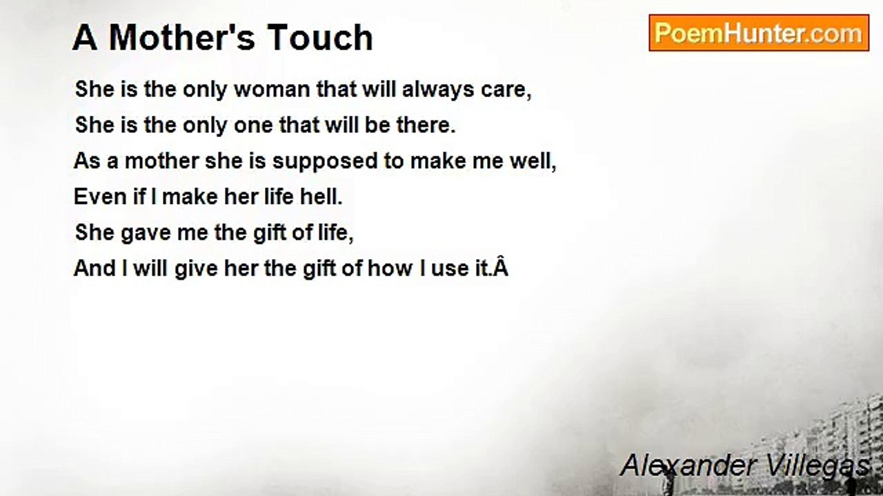 Alexander Villegas - A Mother's Touch