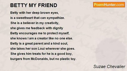 Suzae Chevalier - BETTY MY FRIEND